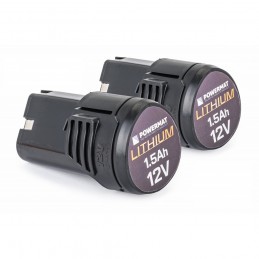 Suktuvas - gręžtuvas 12V 1,5Ah akumuliatorinis PM-WA-12V-1,5AT