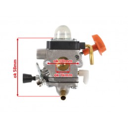 Karbiuratoriustrimeriui, tinka STIHL FS87/90/100/110/130 CZKOS0330