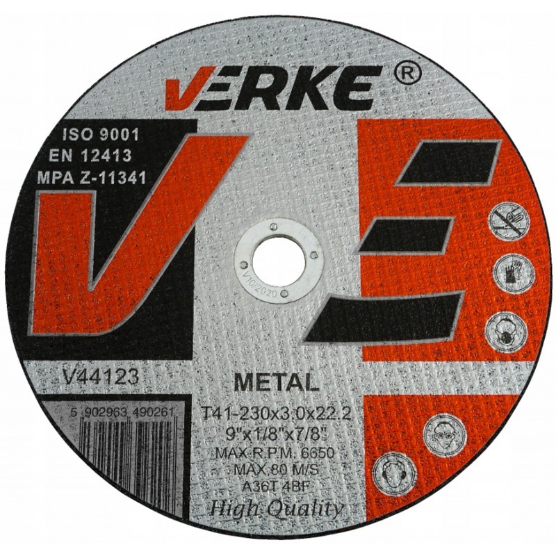 Diskas metalui 230x3x22,2mm. V44123