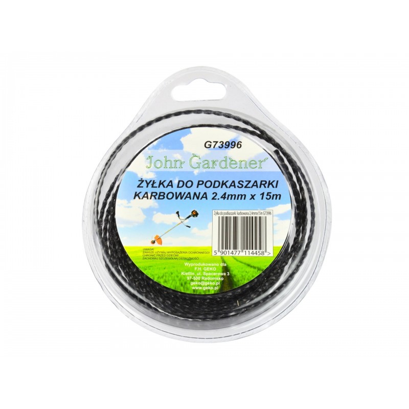 Valas trimeriui 2,4mm. 15m. pintas G73996