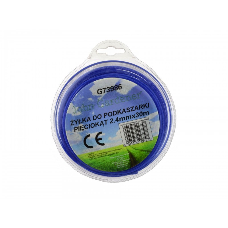 Valas trimeriui 2,4mm. 30m. šešiakampis G73986