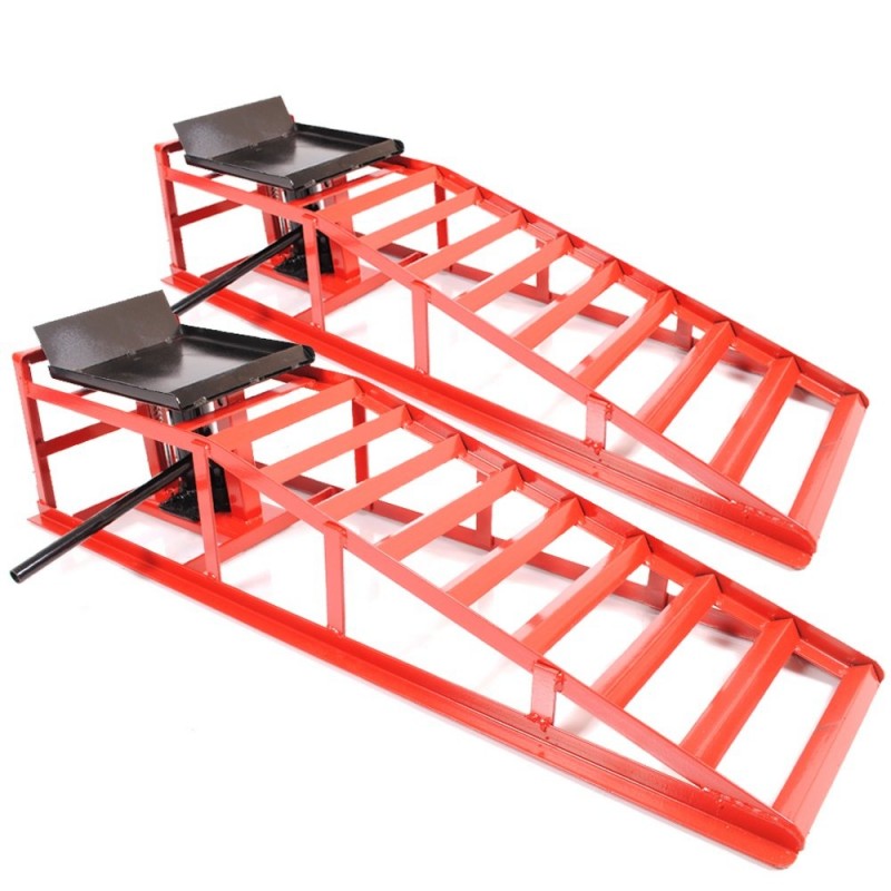 Rampa automobiliui su domkratais 2T. 2vnt.