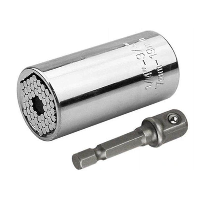 Universali galvutė 7-19mm. su adapteriu 1/4"-3/4" KD1561