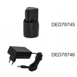 Suktuvas 12V 1,5Ah akumuliatorinis DED78805