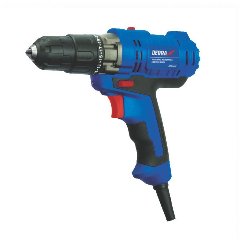 Suktuvas-gręžtuvas 300W elektrinis DED7974