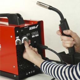 Suvirinimo aparatas IGBT MIG/MAG 180A inventorinis DESMi180