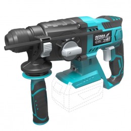 Smūginis gręžtuvas SDS+ 1,8J 18V akumuliatorinis SAS+ALL (komplekte 1x4,0Ah