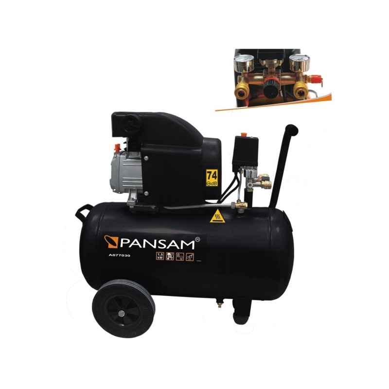 Kompresorius 1,5kW 8bar. 200ltr./min. 50ltr. A077030