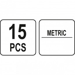 Sriegių taisymo rinkinys M6-M12 YT-17705