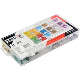 Saugiklių rinkinys 100vnt. mini/žemo profilio YATO YT-83145