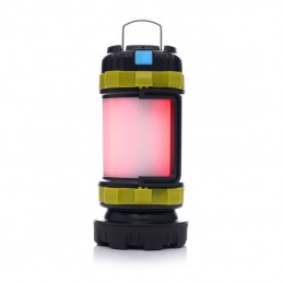 Prožektorius T6LED, 40SMD LED, 20RED LED turistinis KD1240