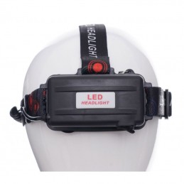 Prožektorius 1xT6LED+4xQ5LED ant galvos, įkraunamas KD1248
