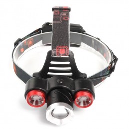 Prožektorius T6LED ant galvos, įkraunamas KD1245