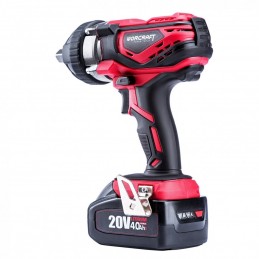 Veržliasūkis 1/2" smūginis 20V, 4.0Ah akumuliatorinis WORCRAFT