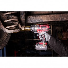 Veržliasūkis 1/2" smūginis 20V, 4.0Ah akumuliatorinis WORCRAFT