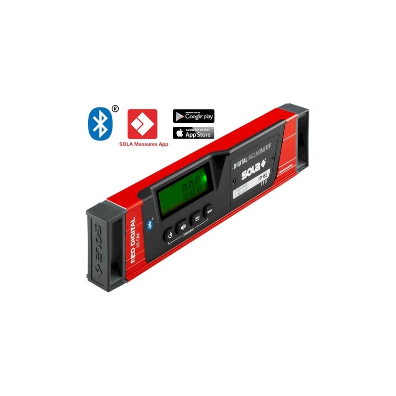 Gulščiukas skaitmeninis 25cm. skaitmeninis (bluetooth) SOLA RED25