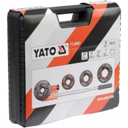 Sriegimo įrankių 4 vnt. rinkinys 3/8",1/2",3/4",1" YATO YT-29001