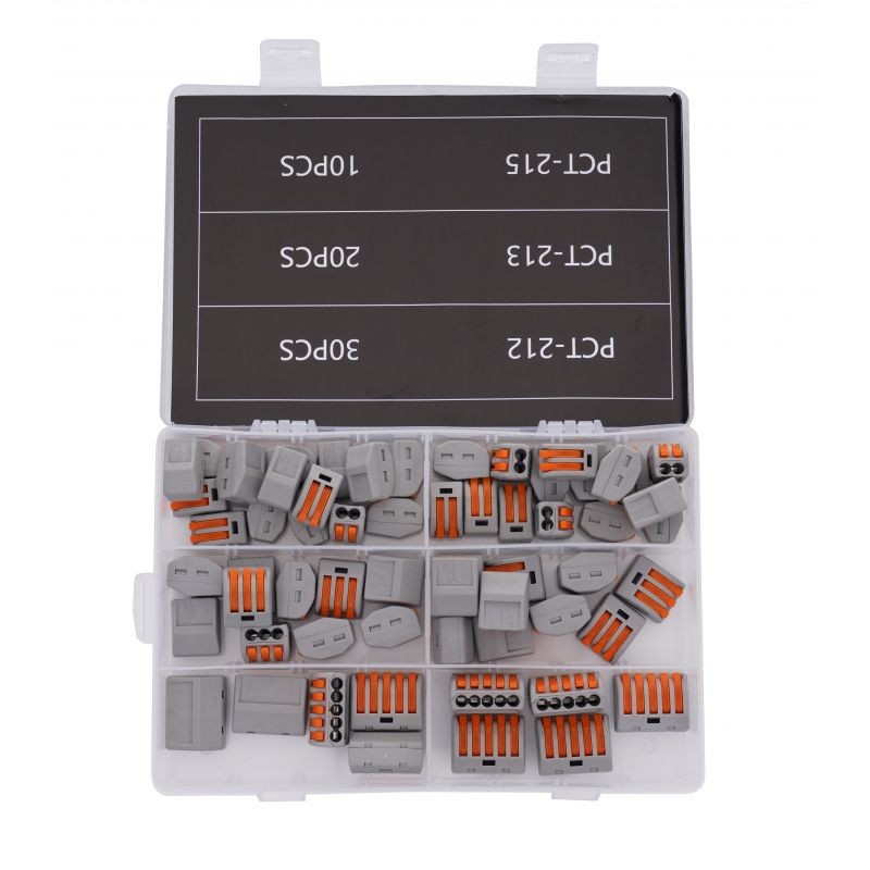 Laidų greitųjų jungčių 60vnt. komplektas KD10496