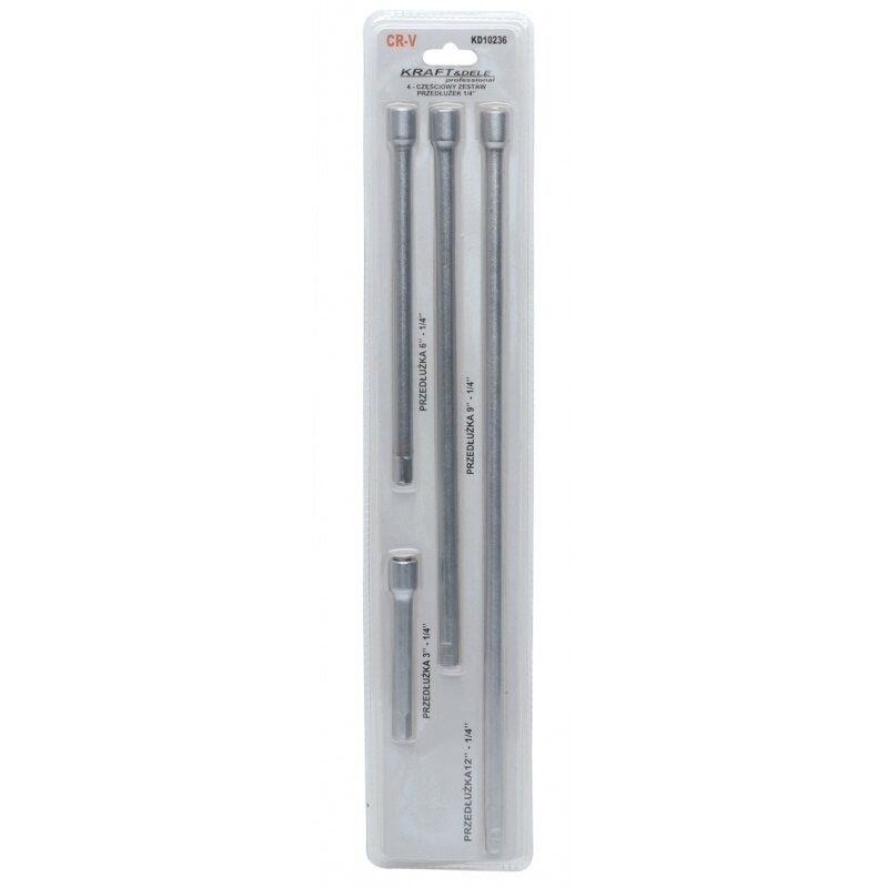 Prailgintojų 1/4" rinkinys 4vnt. KD10236