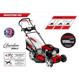 Vejapjovė 53cm. benzininė 3,6kW. su dviem peiliais DED8725Q-53L