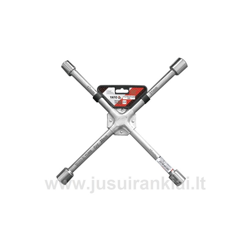 Raktas kryžminis CrV YATO 0800