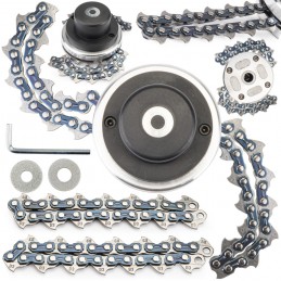 Pjovimo ritė Ø25,4/M10x125mm. su grandinėmis trimeriui PM-G6
