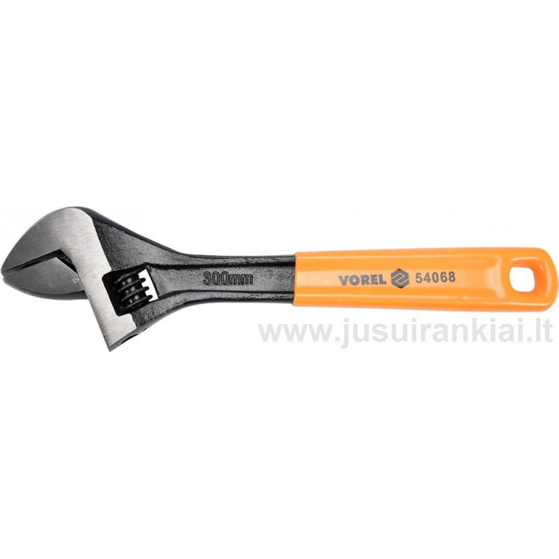 Raktas 300mm. suvedamas su gumuota rankena VOREL 54068