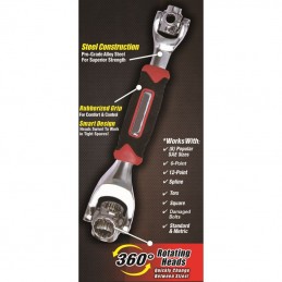 Raktas 8,10,11,13,14,16,17,19mm. universalus KD10441