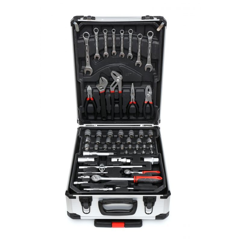 Raktų rinkinys 188vnt. aliumininiame lagamine KD314