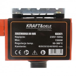 Suvirinimo prietaisas 1500W PVC vamzdžiams KRAFDELE KD3071