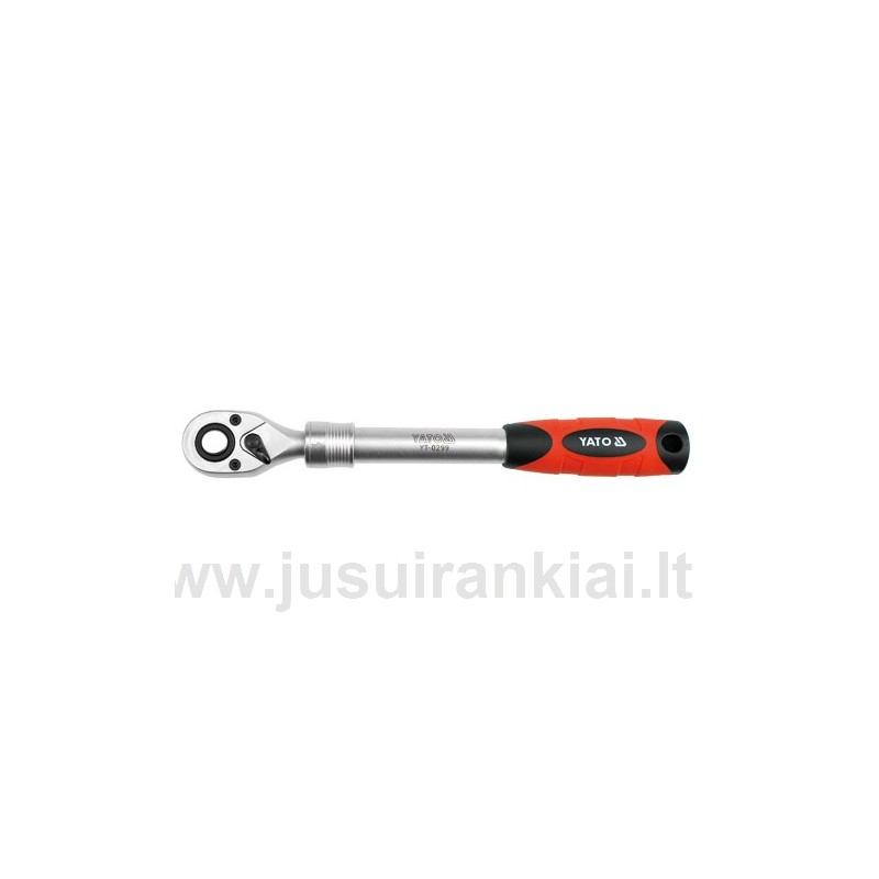 Rankena galvutei 1/2 teleskopinė CrV YATO 0292