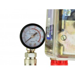 Slėgio rėlė su reguliatoriumi ir manometru 400V G80324