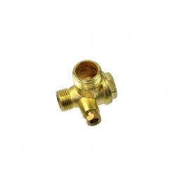 Atbulinis vožtuvas kompresoriui 1/2"x3/8x1/4" G80308