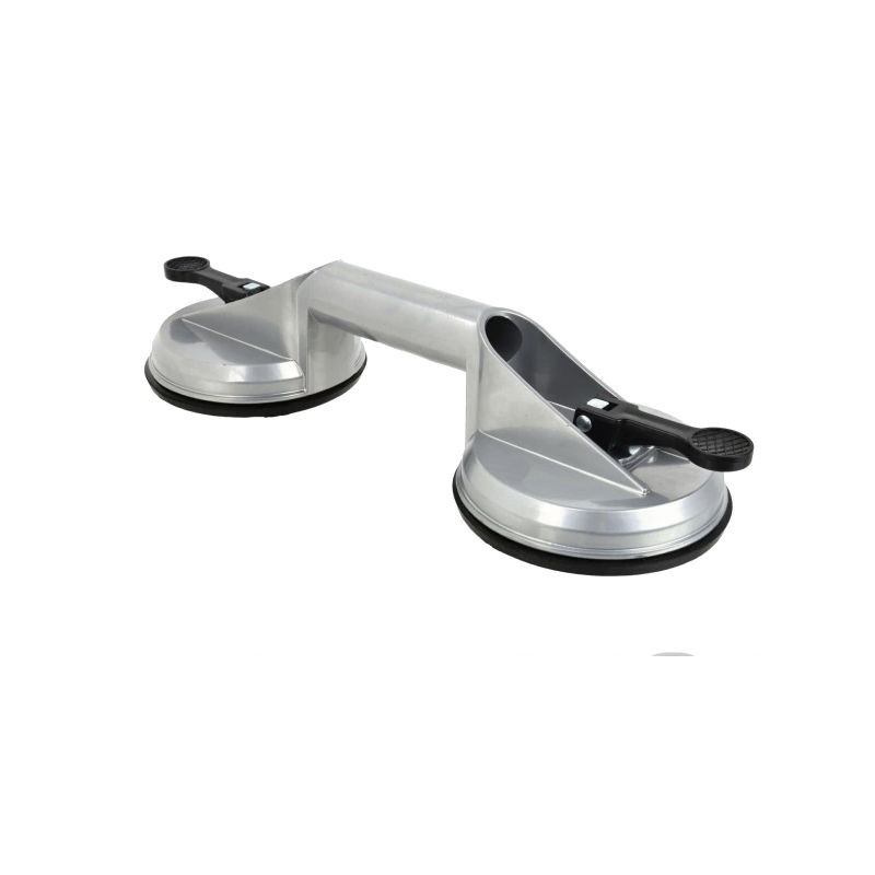 Rankena 2xØ120mm. 100kg. stiklui nešti aliuminis KREFTDELE KD10193