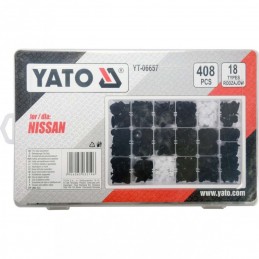 Apdailos laikiklių 408vnt. rinkinys NISSAN YT-06657