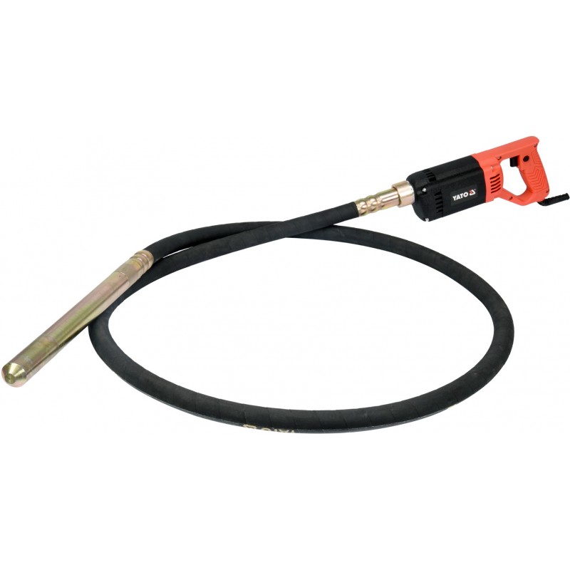 Betono giluminis vibratorius 1200W, su žarna 3m/35mm. YATO YT-82600