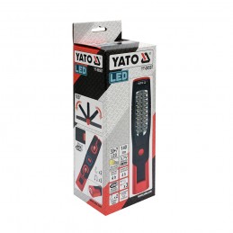 Lempa įkraunama 30+7LED 140lm YATO YT-08507