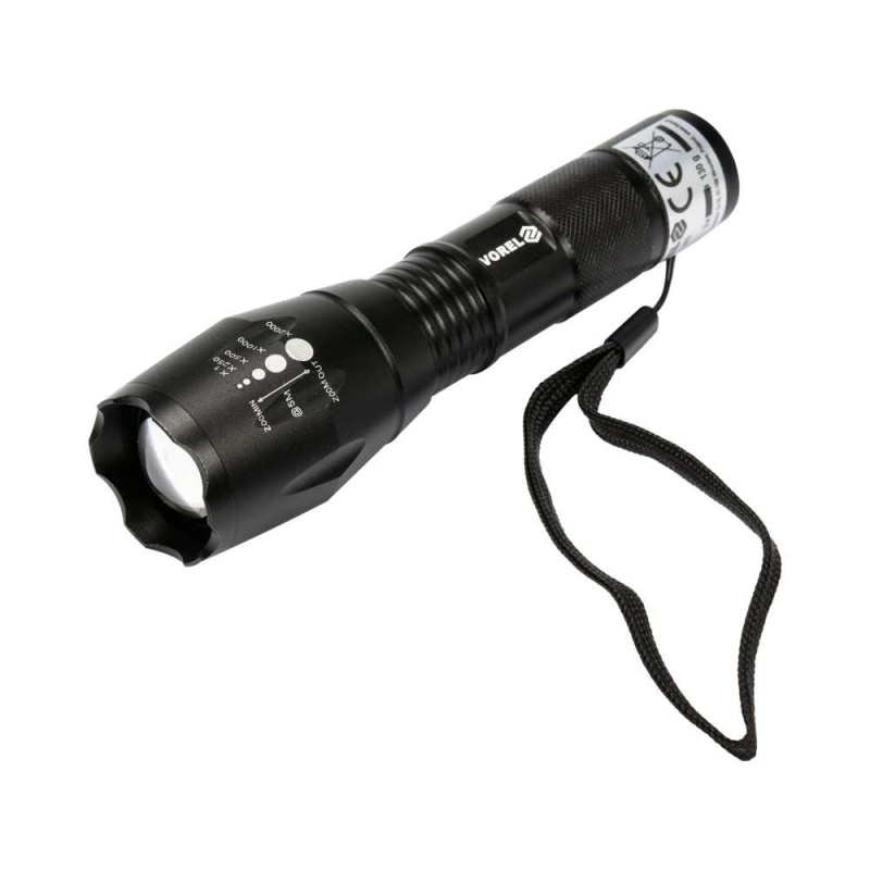 Žibintuvėlis LED 5W, 280m. 3xAAA, VOREL Y-88555