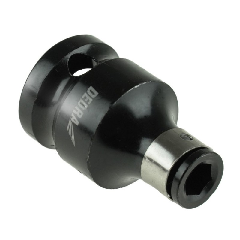 Adapteris smūginis 1/2"-1/4" HEX DEDRA