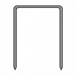 Kabės 10x12,8mm. TYPE80 metalinės 5000vnt. tinka A533151 PANSAM