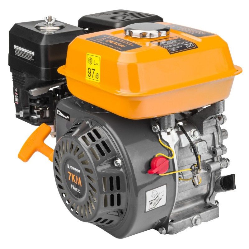 Variklis 4,9kW velenas 20mm. Powermat PM-SSP-720T