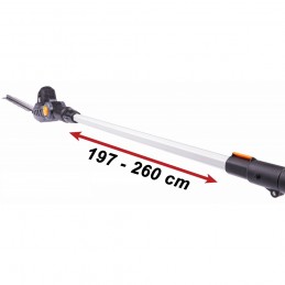 Gyvatvorių žirklės - aukštapjovė 20V/2Ah akumuliatorinė POWERMAT PM-NAW-20C
