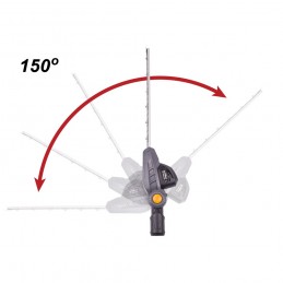 Gyvatvorių žirklės - aukštapjovė 20V/2Ah akumuliatorinė POWERMAT PM-NAW-20C