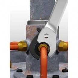 Raktas 9x10mm. su lanksčia terkšle vamzdeliams