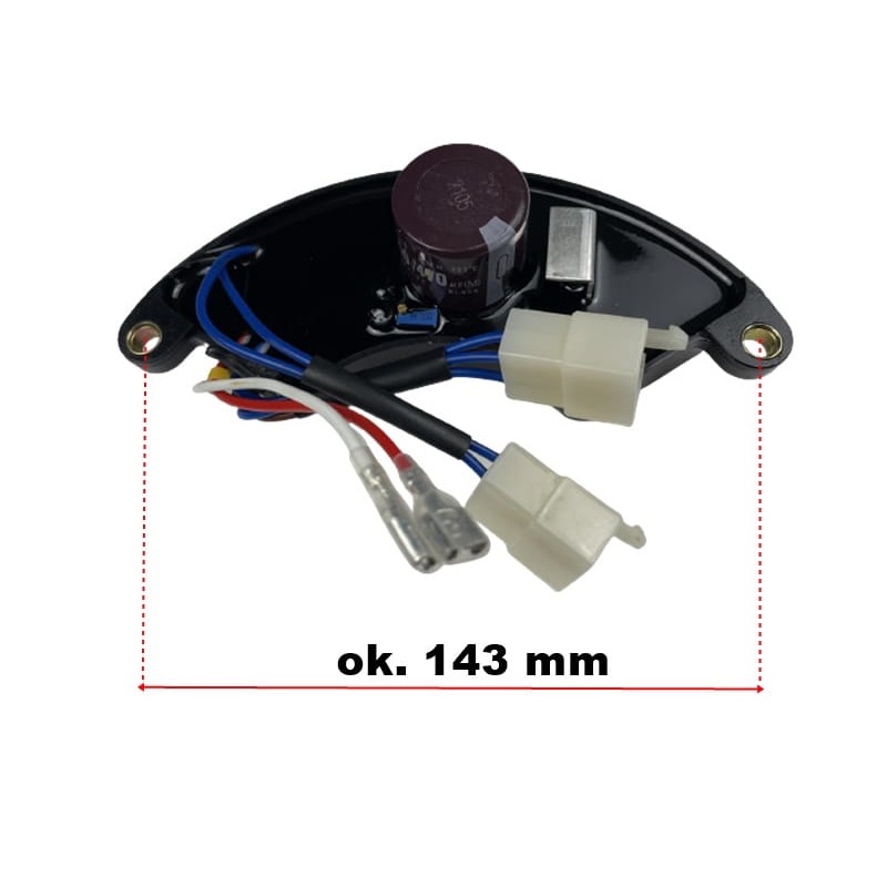 Automatinis įtampos reguliatorius 5-6kW 470uF 400V 3fazių CZAGR0078