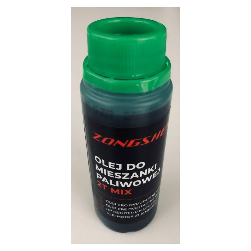 Tepalas 100ml. dvitakčiams varikliams, žalias ZONGSHEN 2T