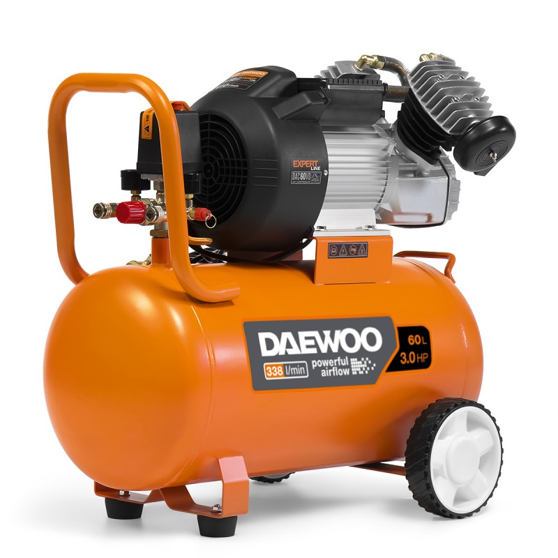 Kompresorius 60ltr. 338l/min 8bar DAEWOO DAC 60VD