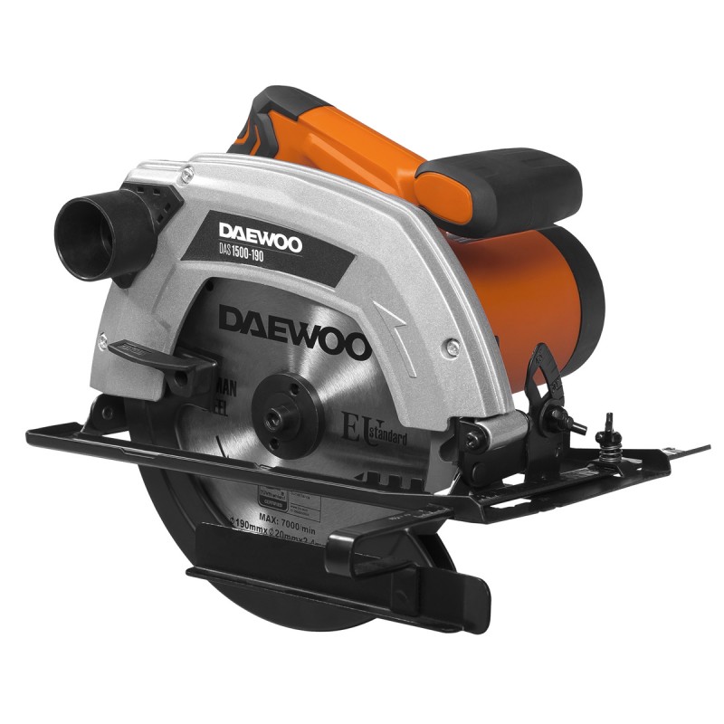 Diskinis pjūklas 1400W Ø190mm. DAEWOO DAS 1500-190