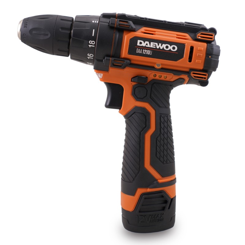 Suktuvas - gręžtuvas 12V/1,5Ah akumuliatorinis DAEWOO DAA 1210Li