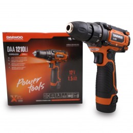 Suktuvas - gręžtuvas 12V/1,5Ah akumuliatorinis DAEWOO DAA 1210Li